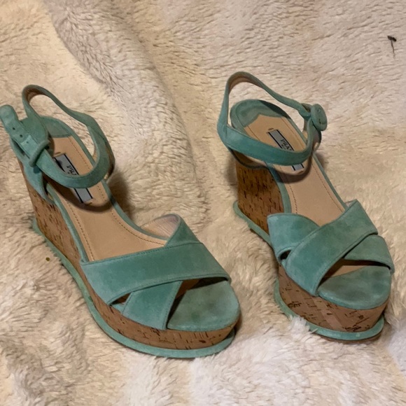 Prada mint green platforms - Picture 8 of 9